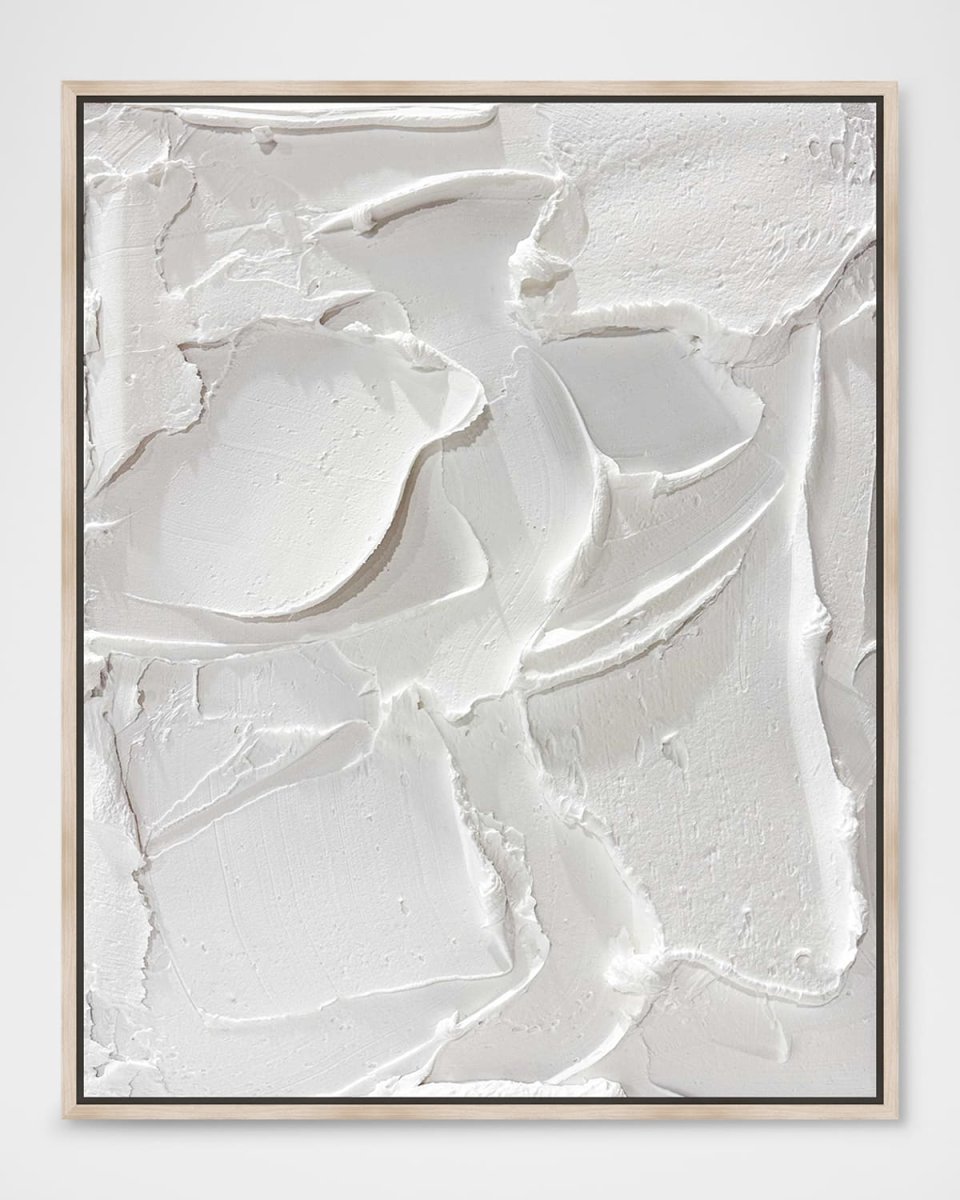 "Vanilla Dreams" Hand-Embellished Framed Giclee